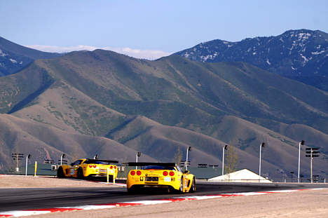 Jan Magnussen i Corvette nr. 3, blev nummer to på Miller Motorsports Park ved Salt Lake City.